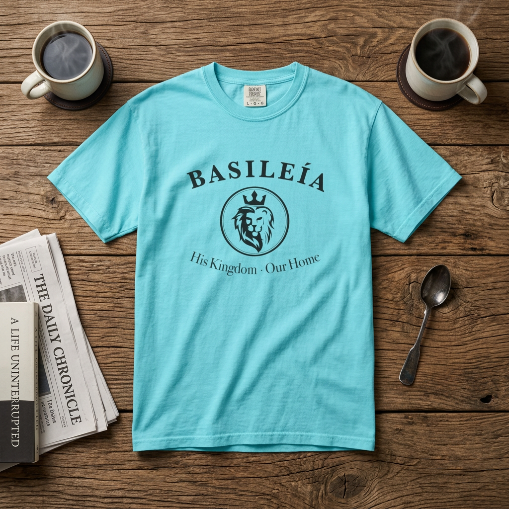 Basileía Crowned Lion Tee