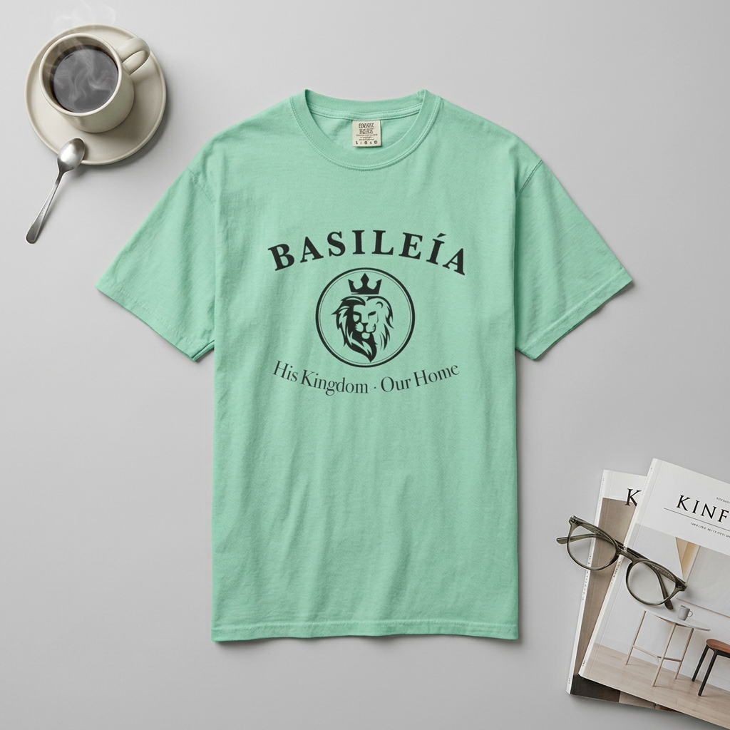 Basileía Crowned Lion Tee