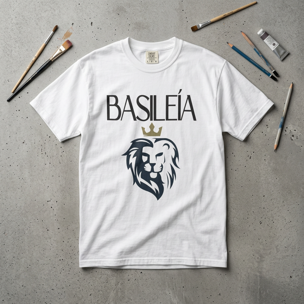 Basileía Crown Mark Tee