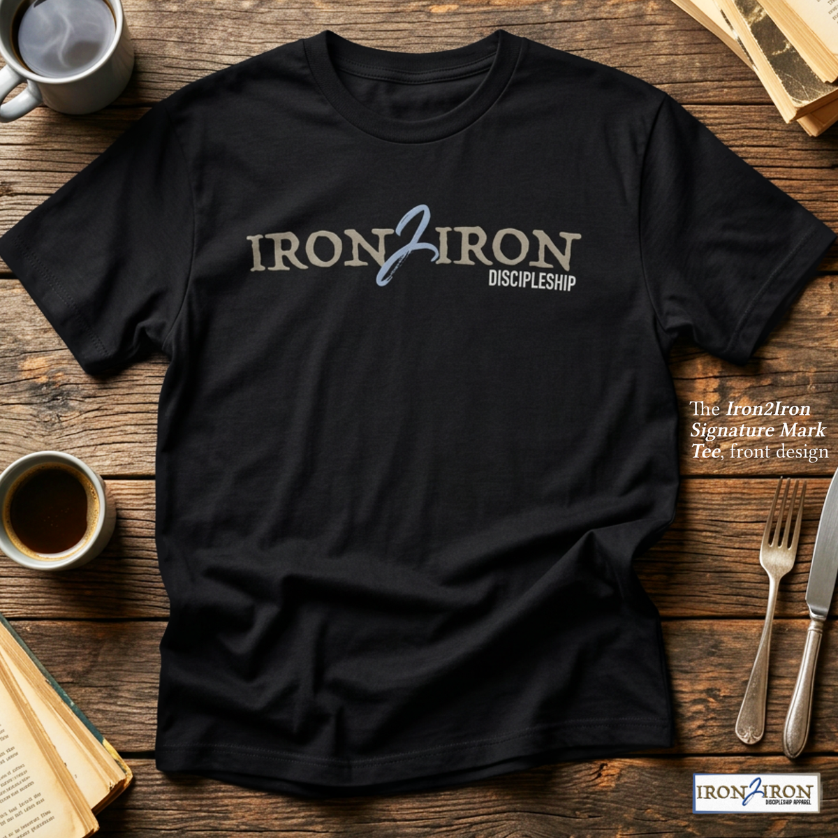 Iron2Iron Signature Mark Tee
