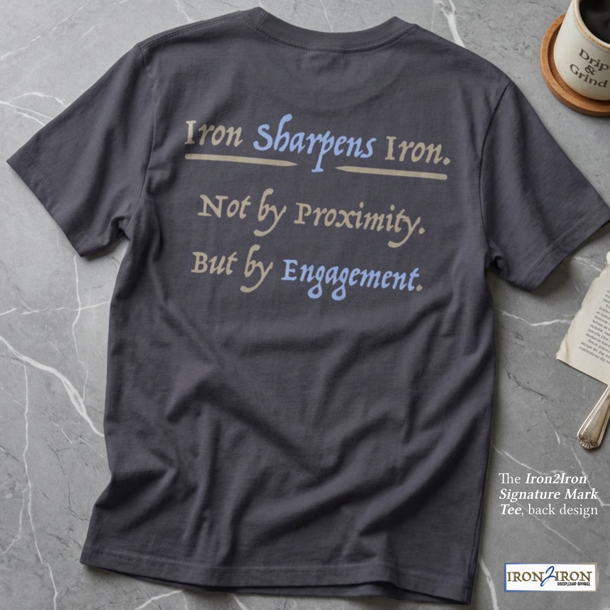 Iron2Iron Signature Mark Tee