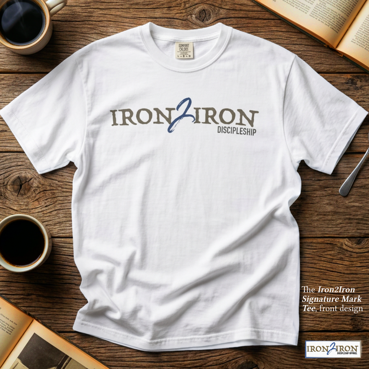 Iron2Iron Signature Mark Tee