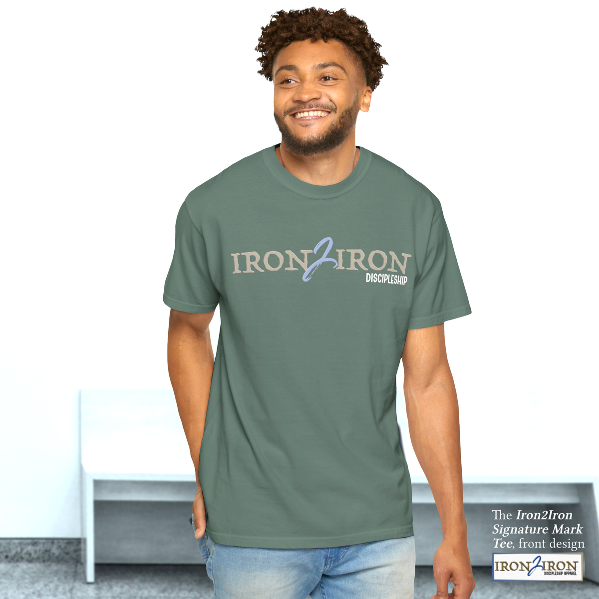 Iron2Iron Signature Mark Tee