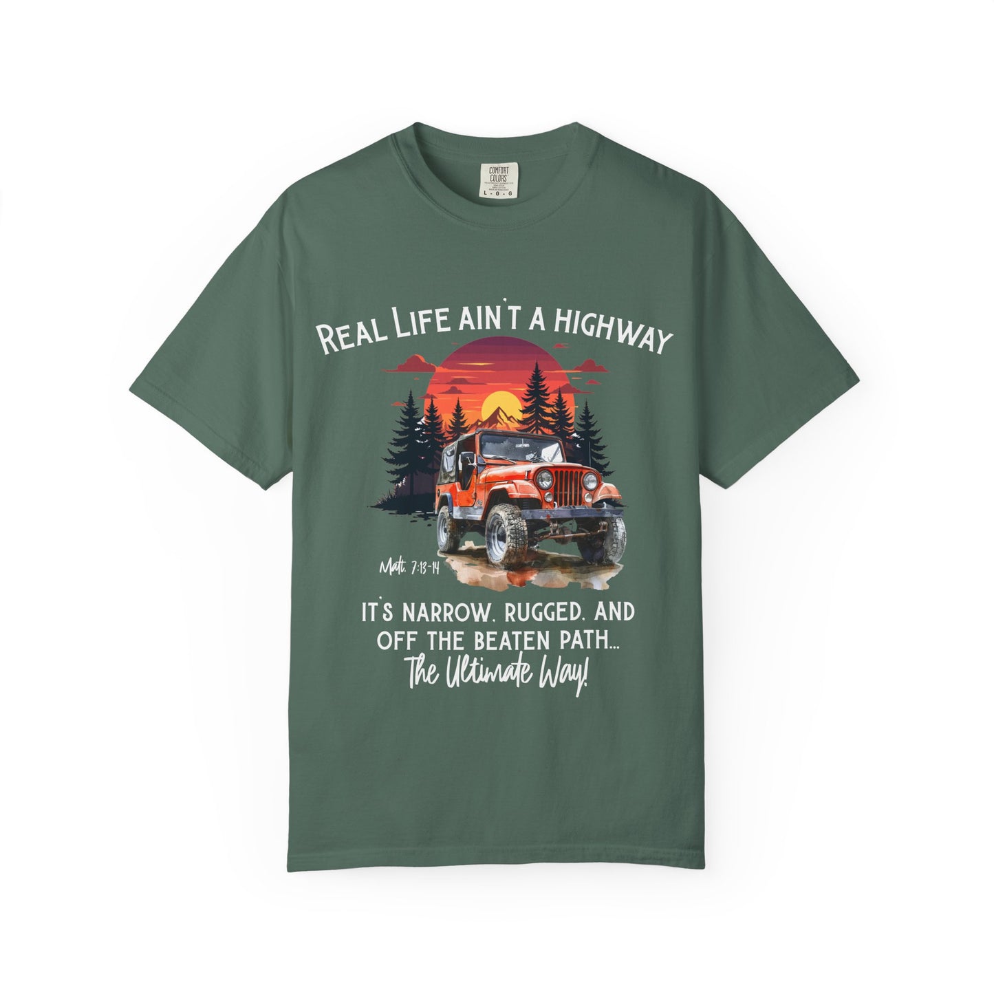 Off-Road Living Garment-Dyed T-shirt