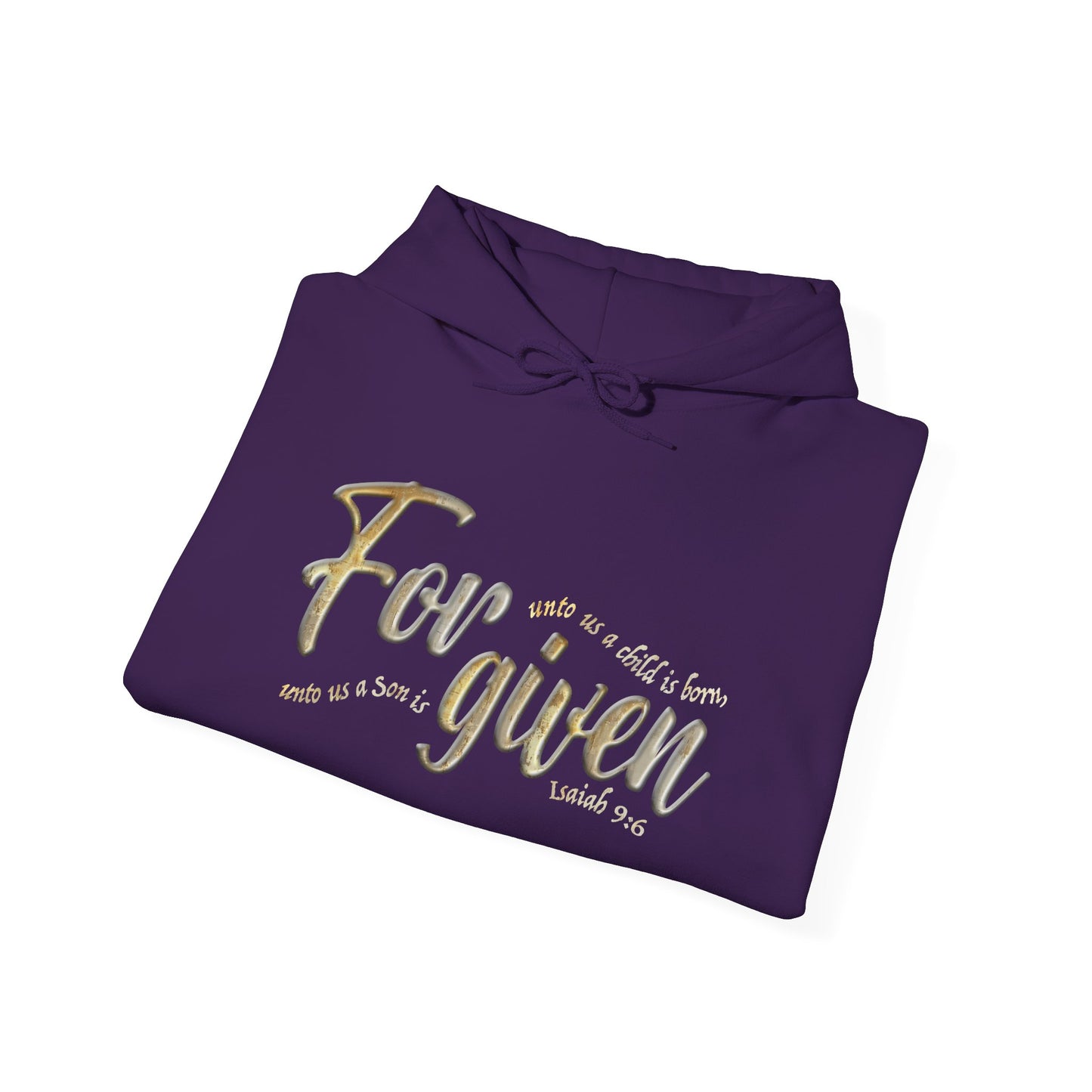 Forgiven Hoodie (Isaiah 9:6)