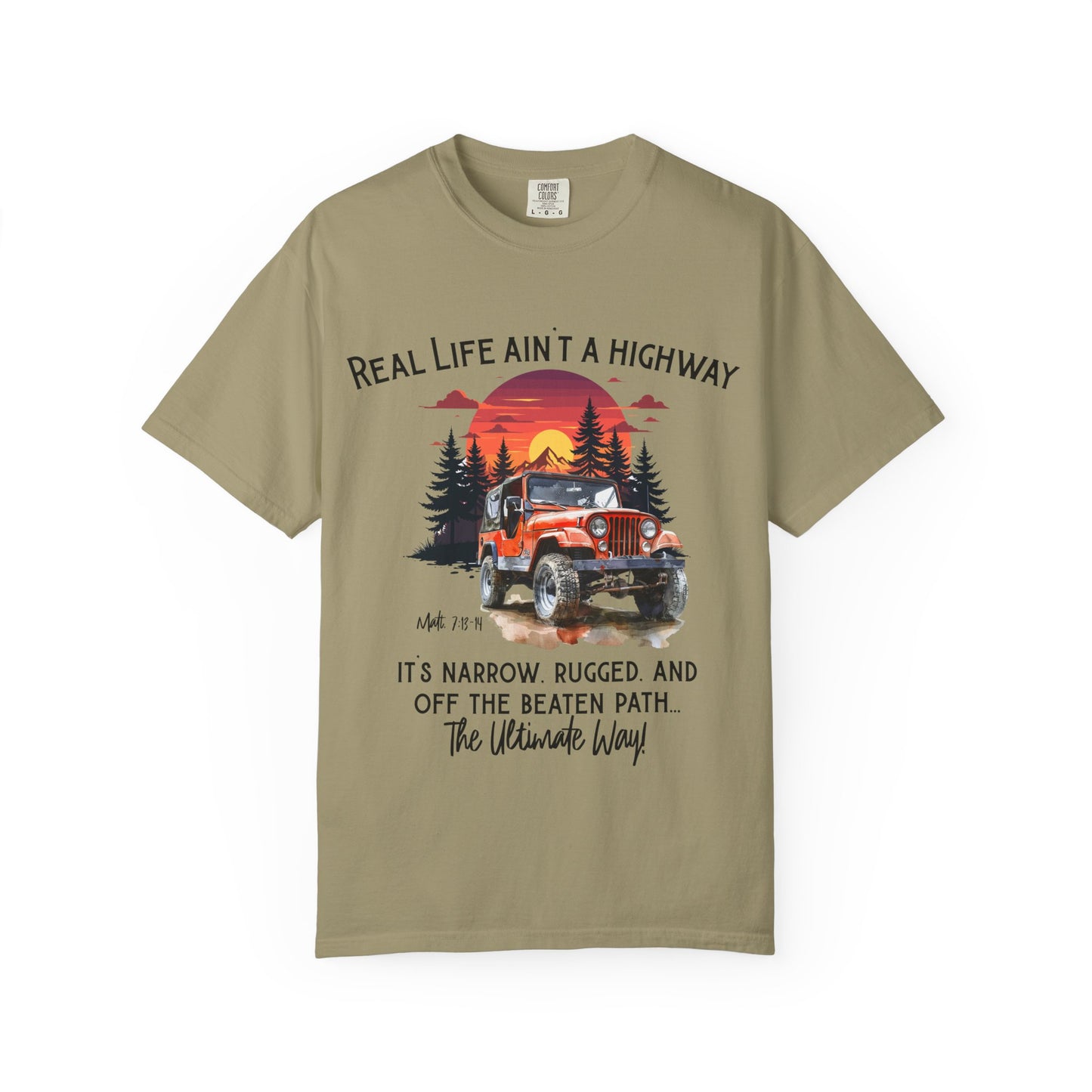 Off-Road Living Garment-Dyed T-shirt