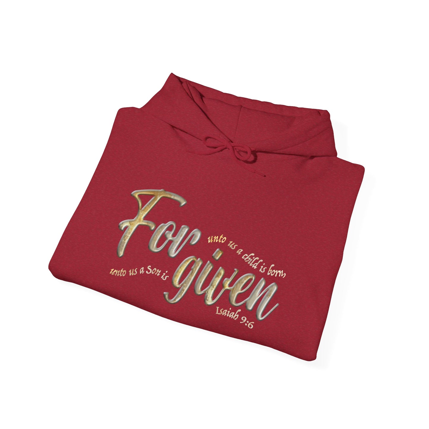 Forgiven Hoodie (Isaiah 9:6)