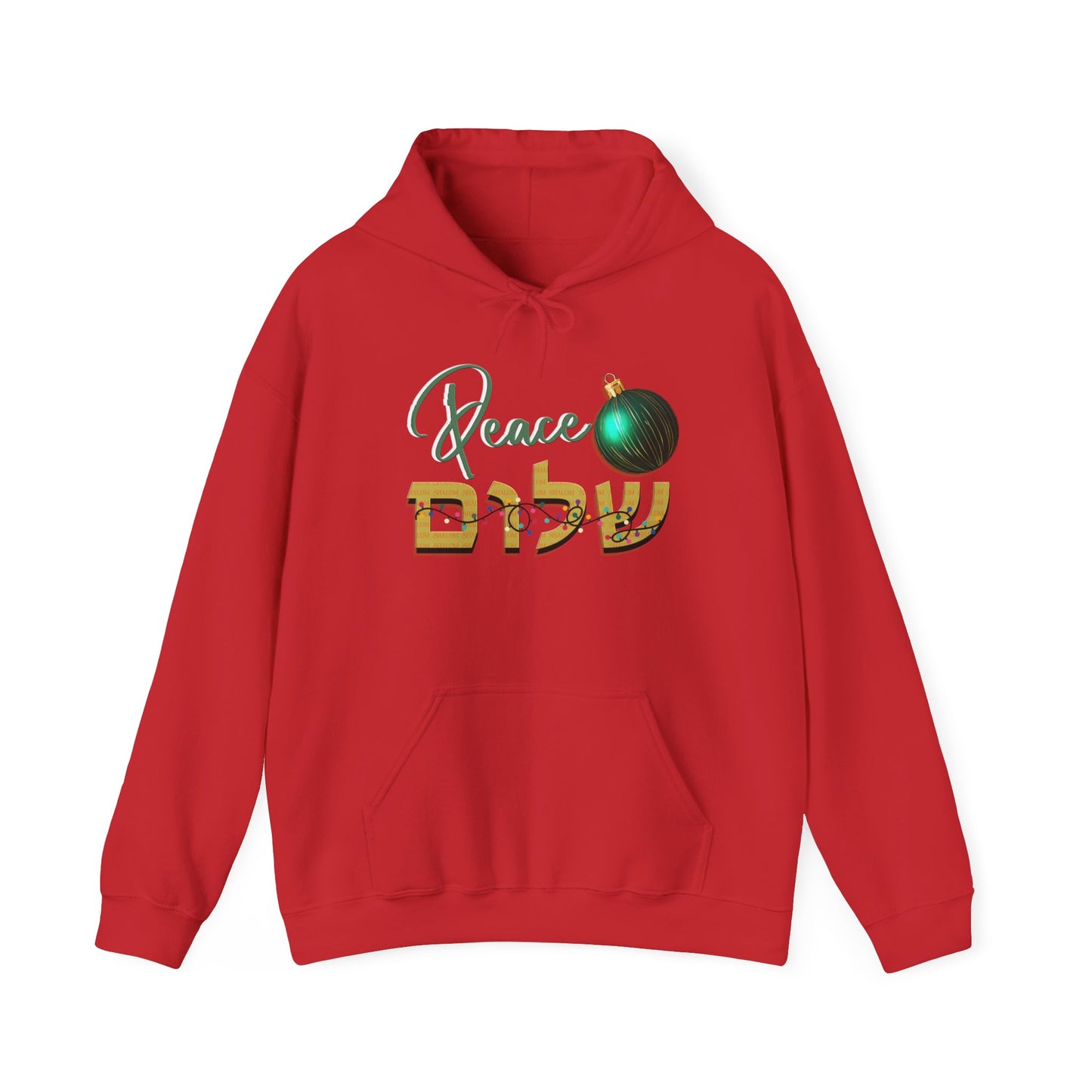 Christmas Peace/Shalom Hoodie
