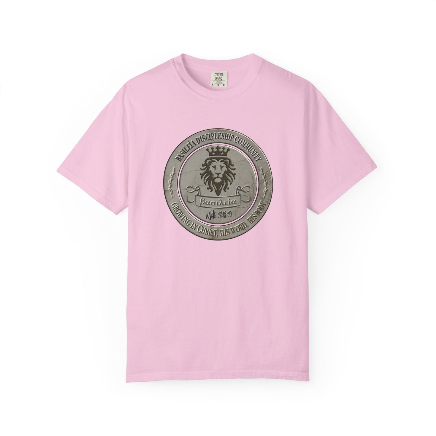 Basileia Discipleship Community Unisex Garment-Dyed T-shirt
