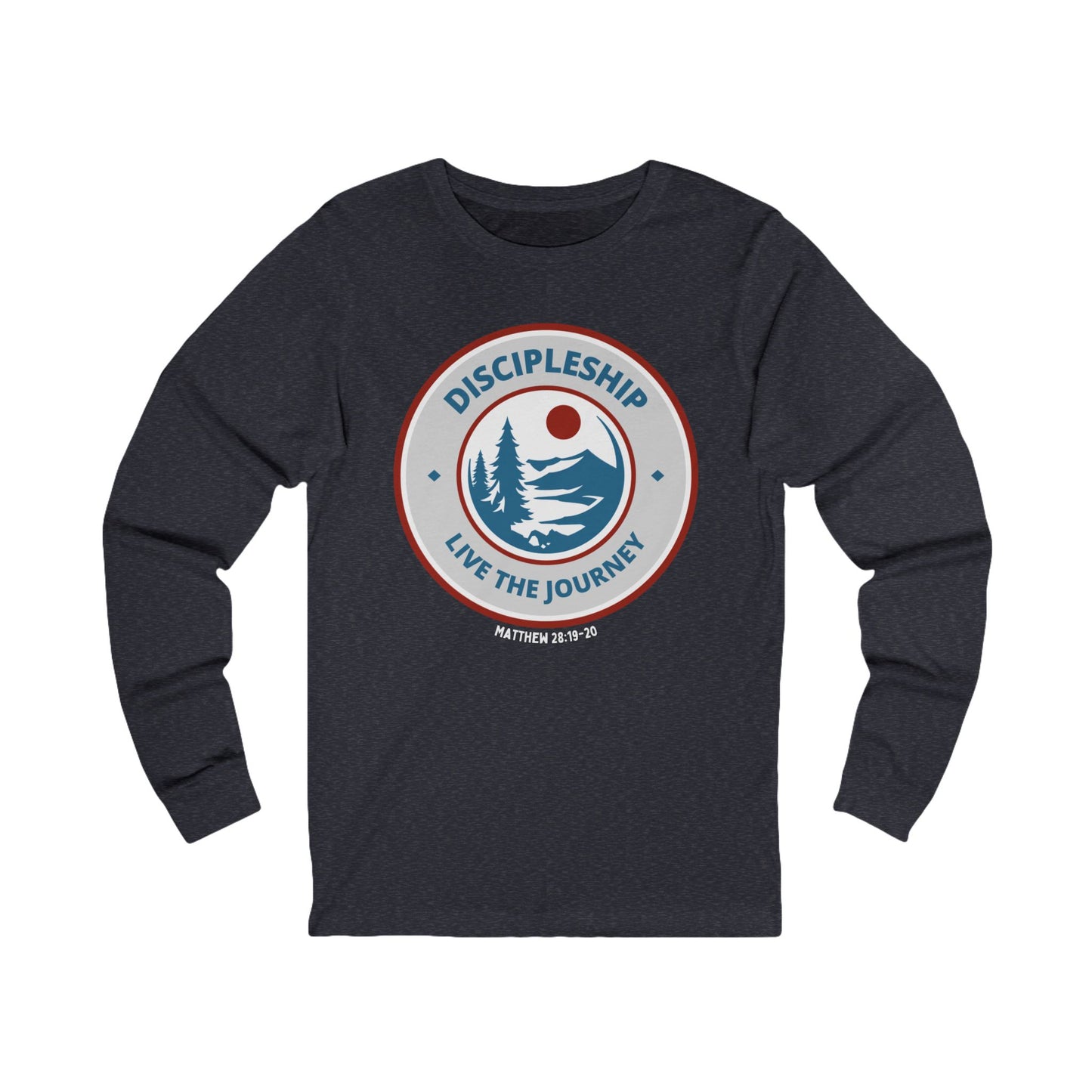 Discipleship: Live the Journey Jersey Long Sleeve Tee