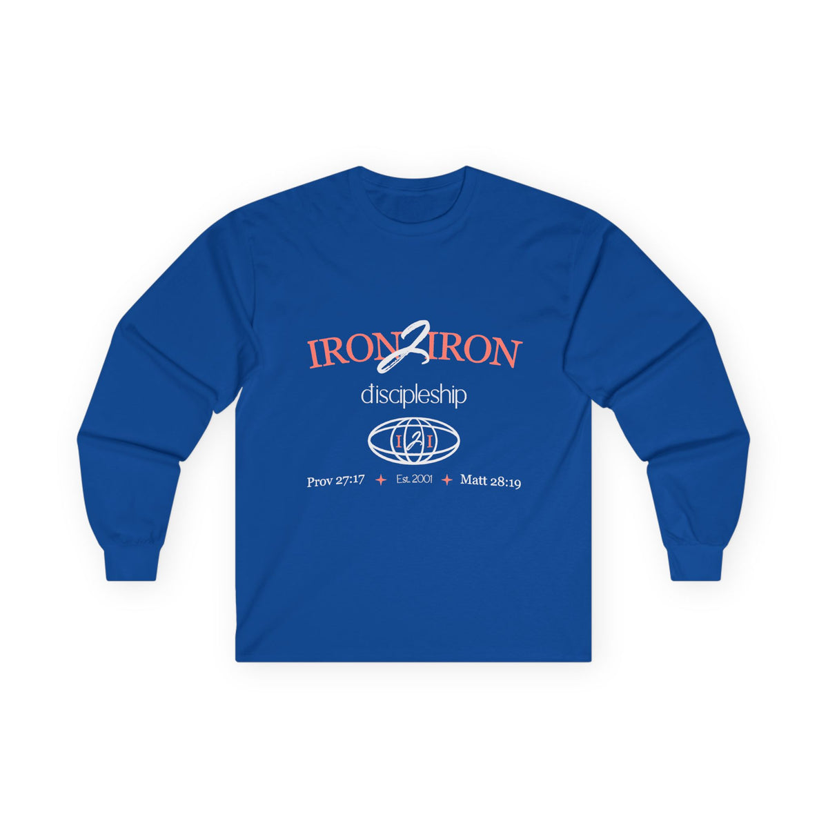 Iron2Iron Discipleship Brand Mark Long Sleeve Tee
