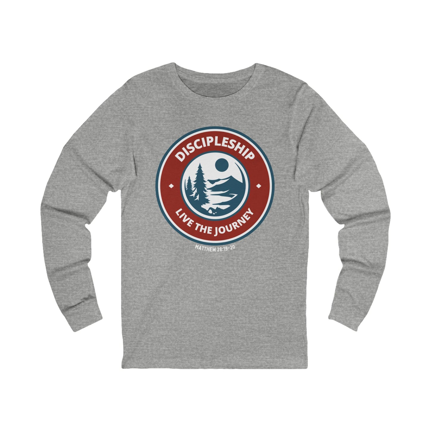 Discipleship: Live the Journey Jersey Long Sleeve Tee