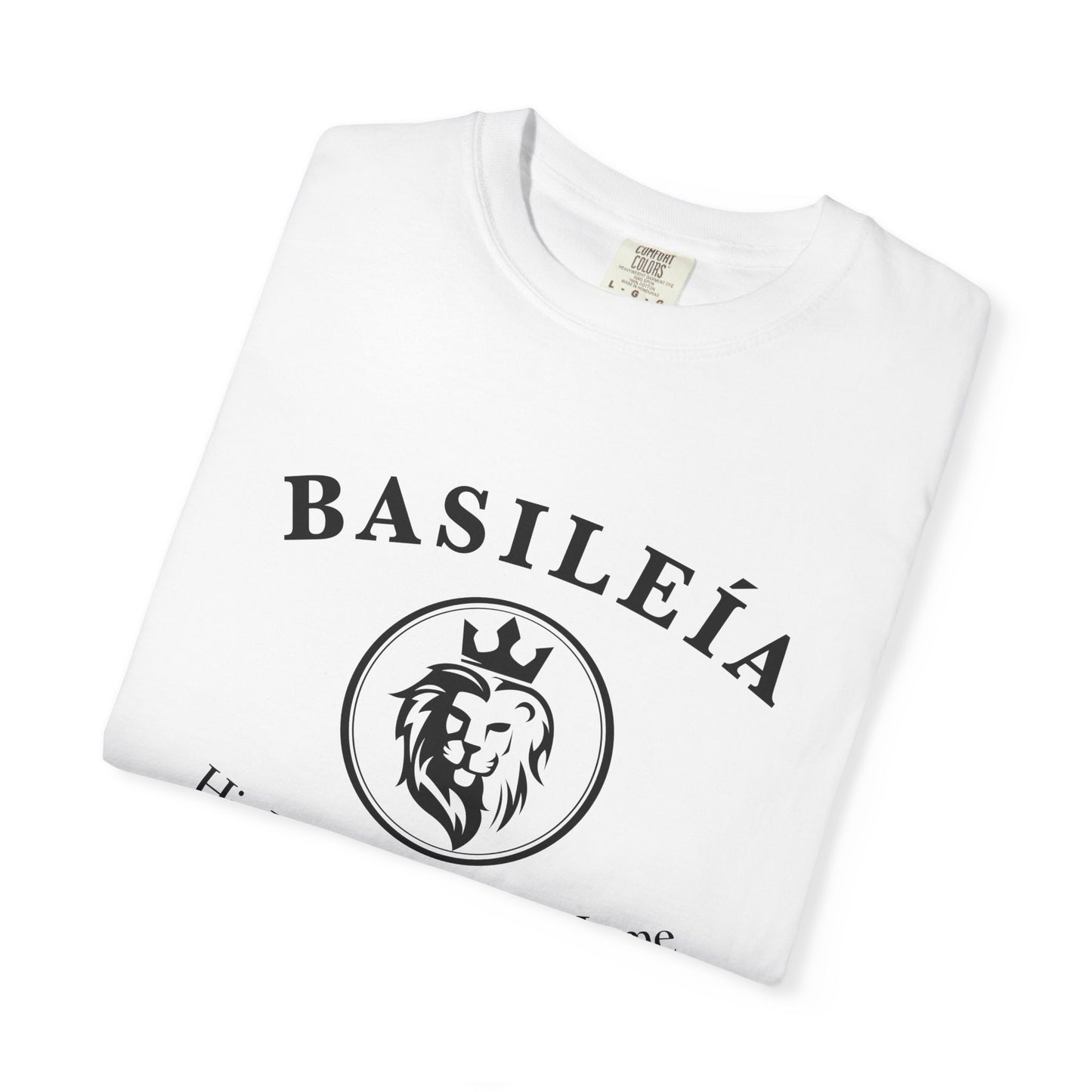 Basileía Crowned Lion Tee
