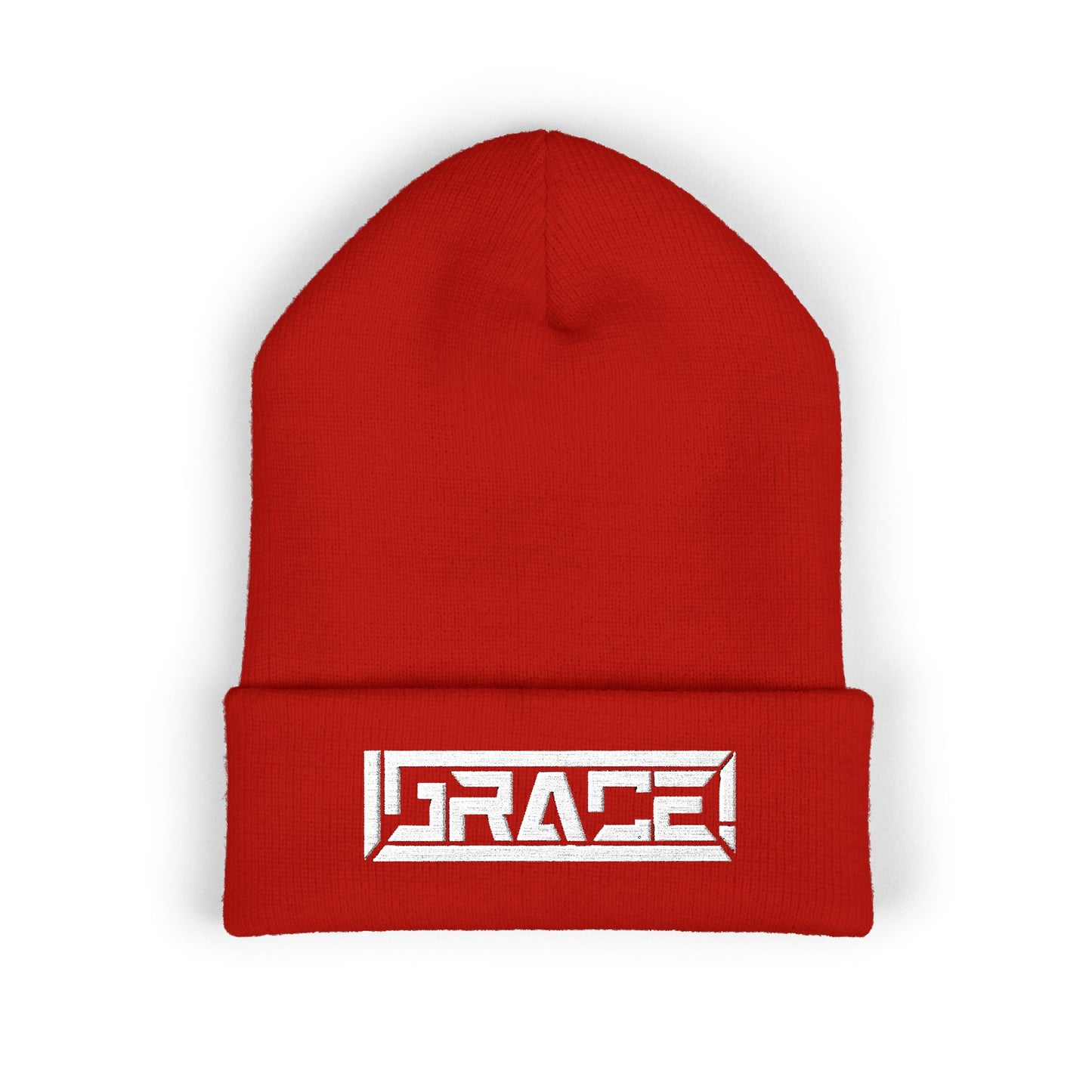 Grace Classic Cuffed Beanie (Embroidered)