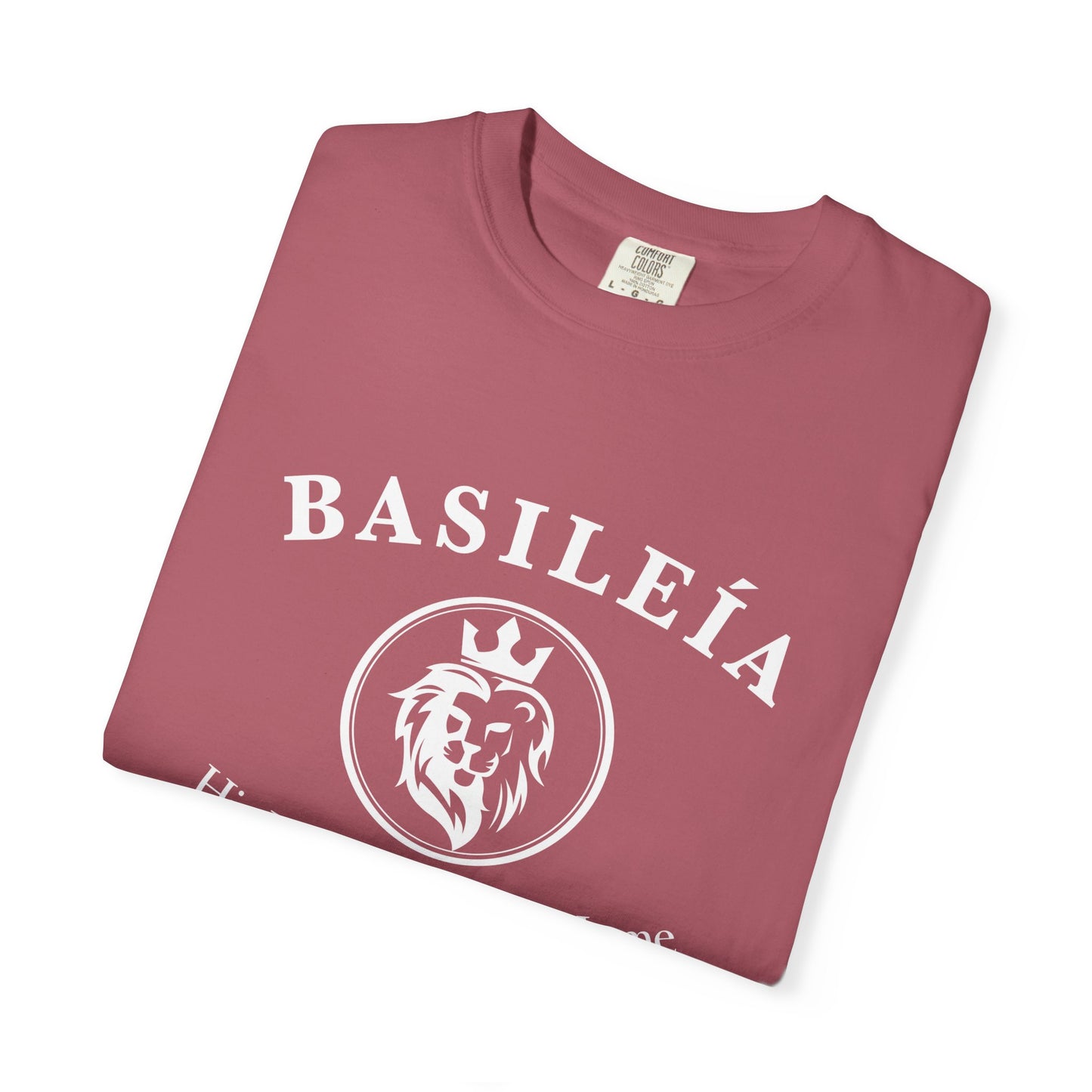 Basileía Crowned Lion Tee