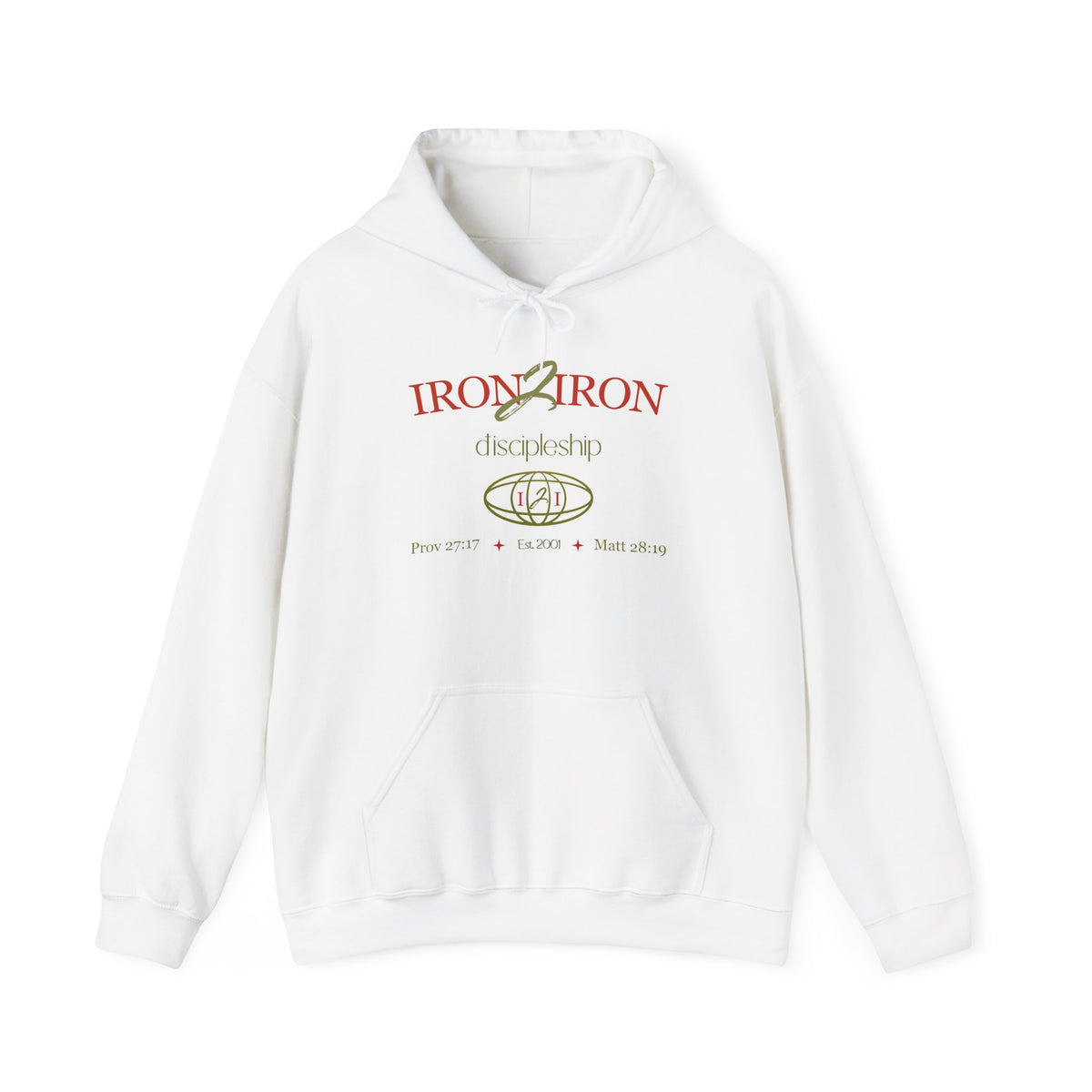 Iron2Iron Discipleship Brand Mark Hoodie