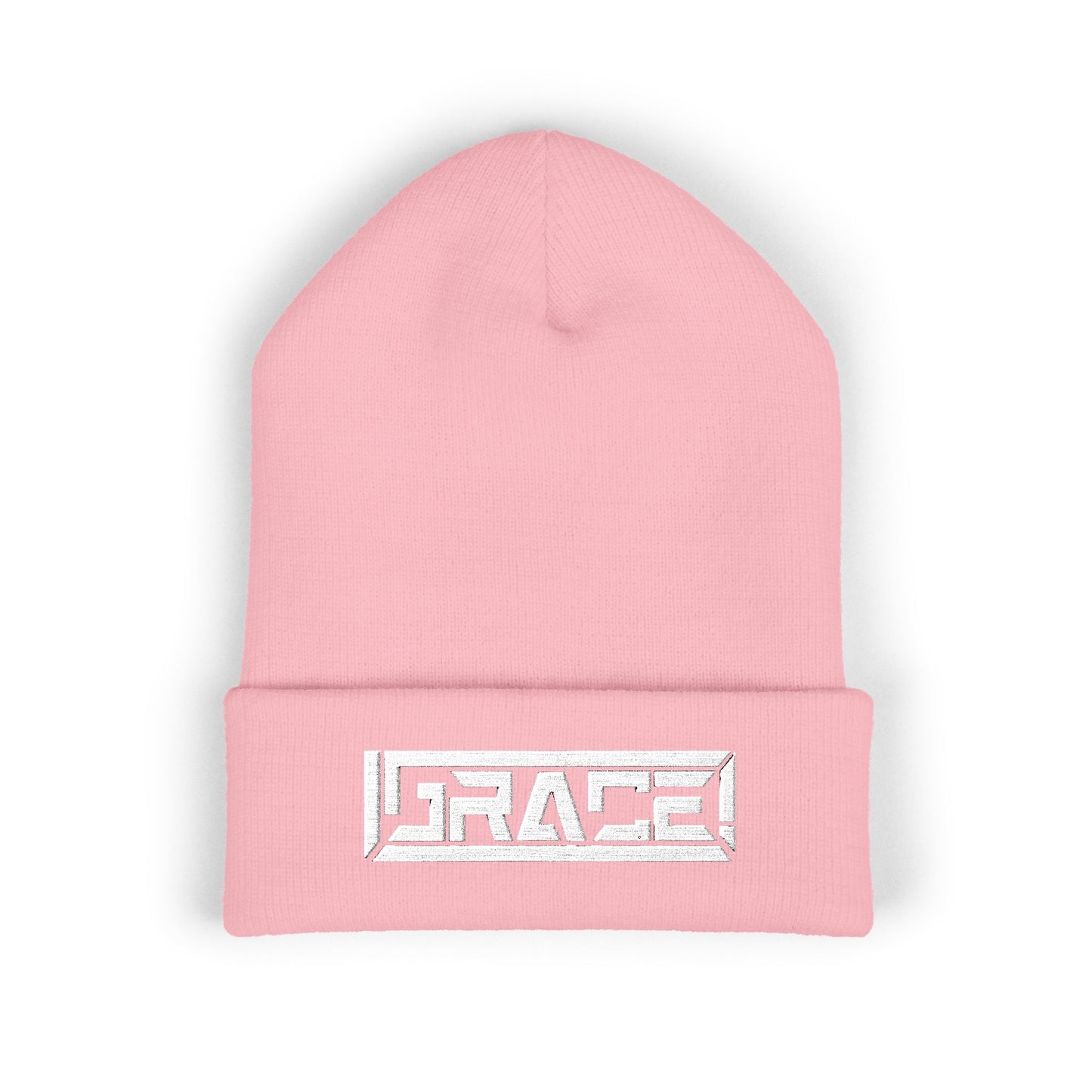 Grace Classic Cuffed Beanie (Embroidered)