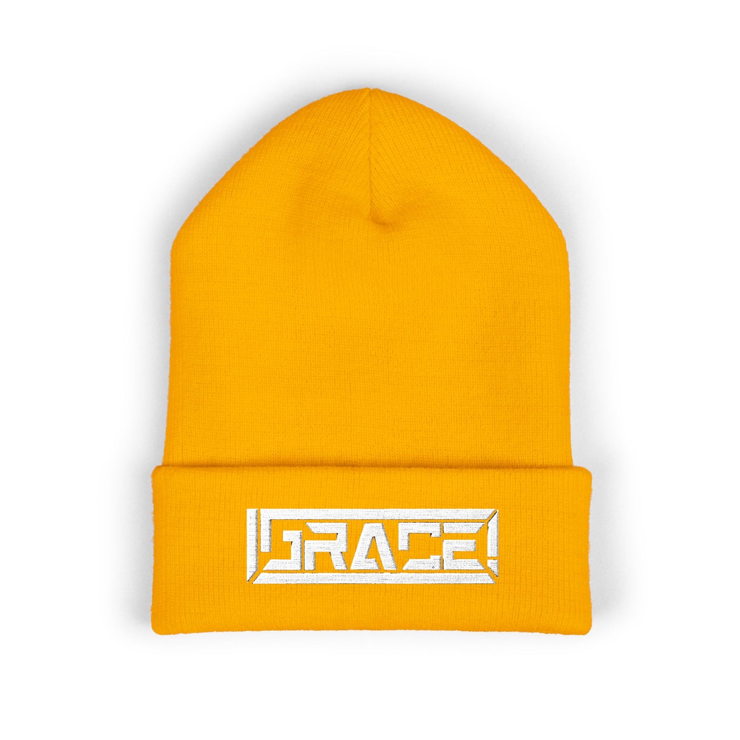 Grace Classic Cuffed Beanie (Embroidered)