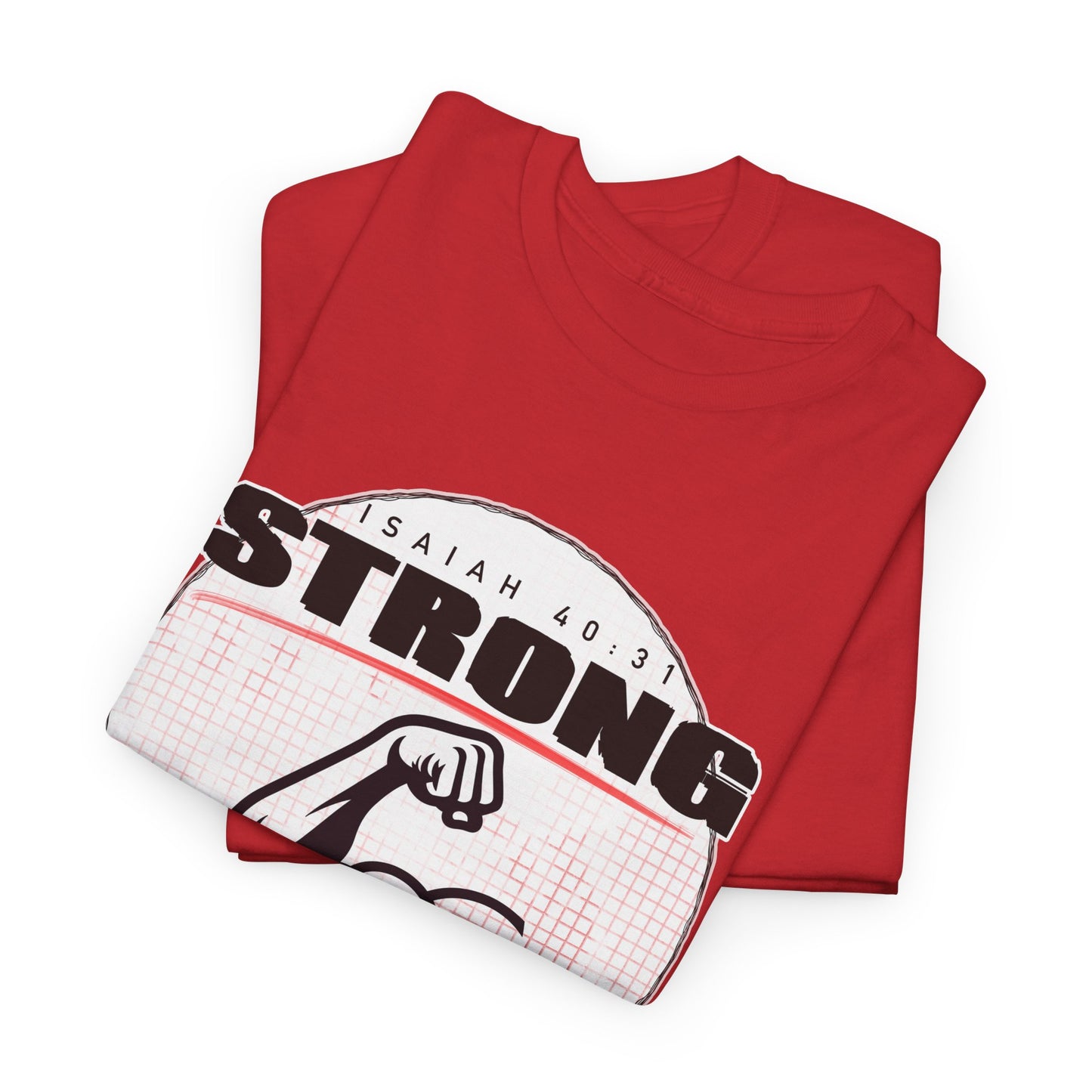 Isaiah 40:31 Strong Men's Tee