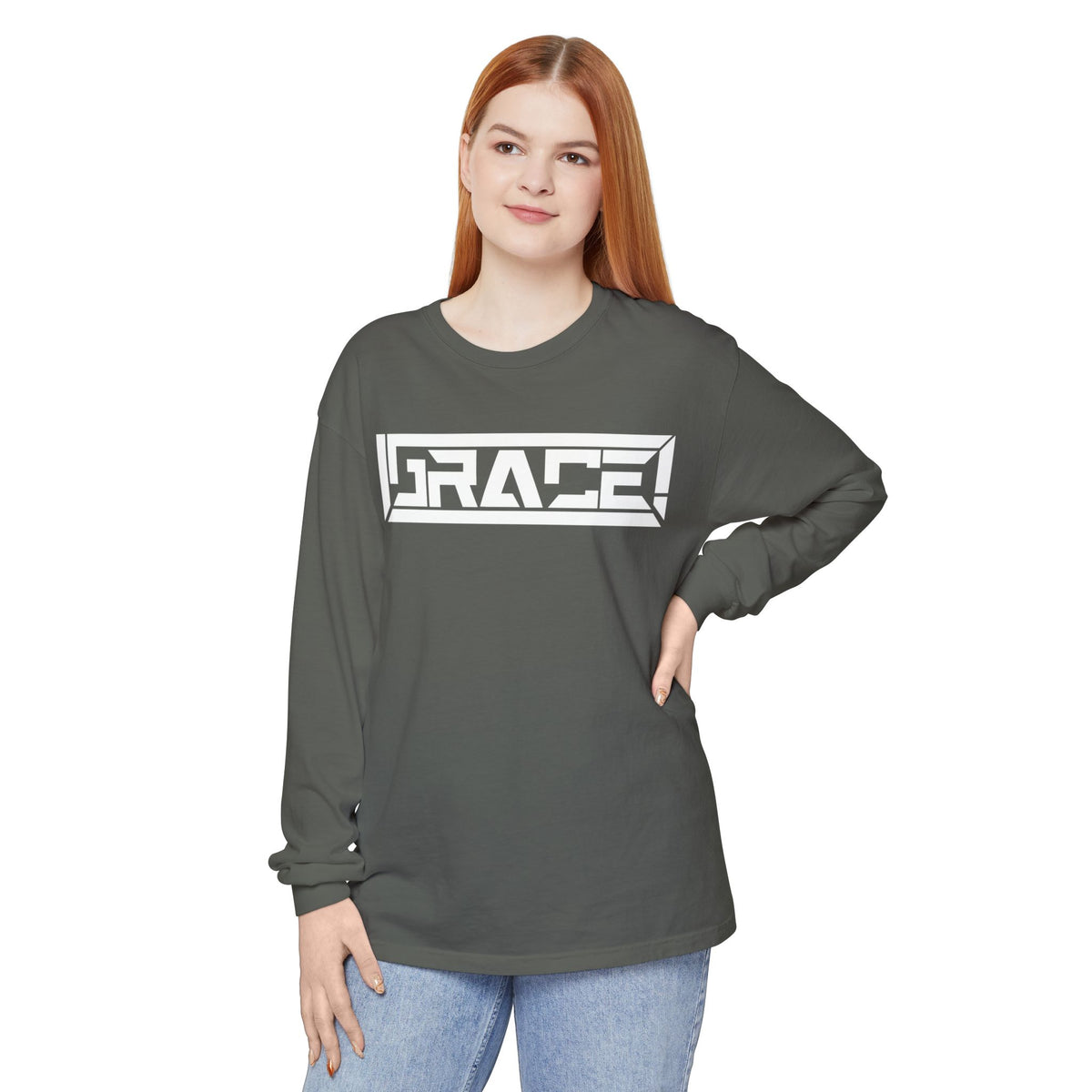 Grace Garment-dyed Long Sleeve Tee