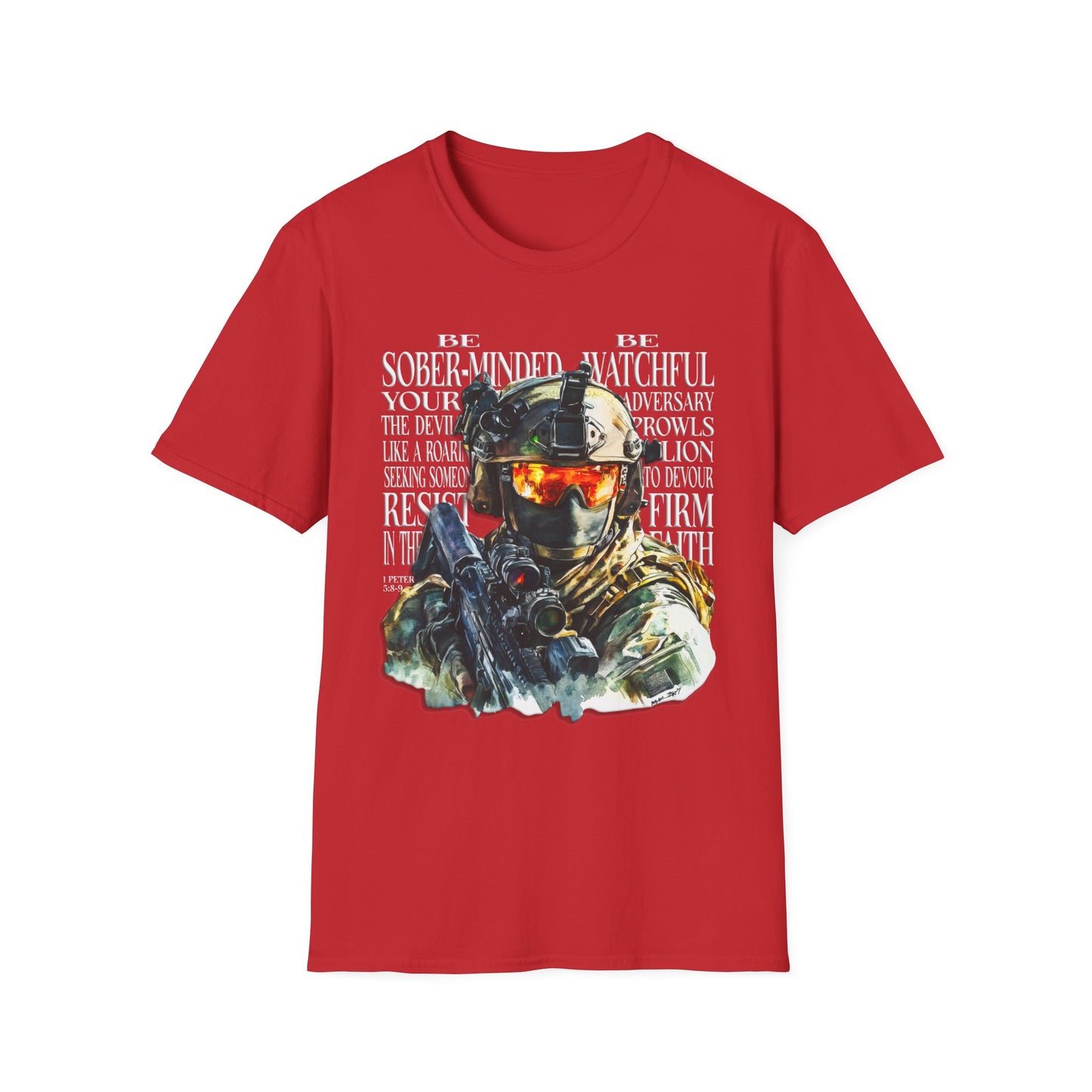 Copy of Be Watchful Warrior Tee
