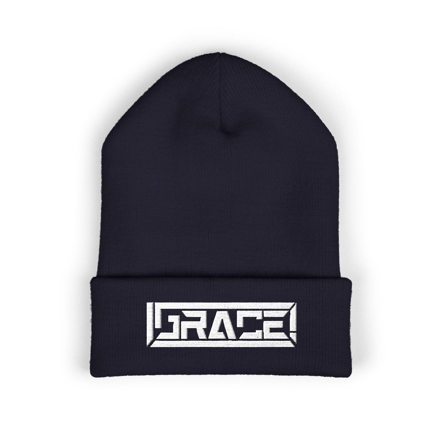 Grace Classic Cuffed Beanie (Embroidered)