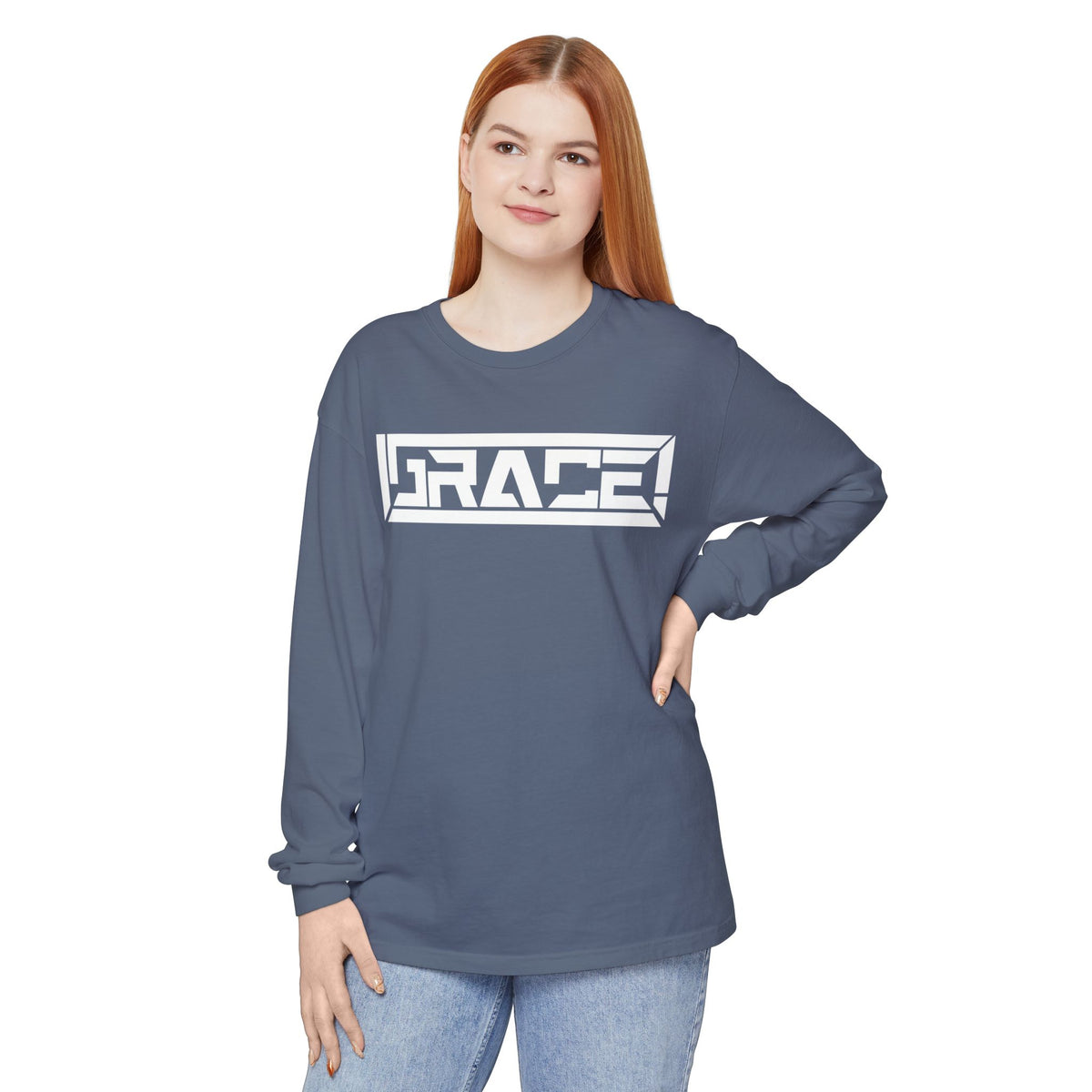 Grace Garment-dyed Long Sleeve Tee