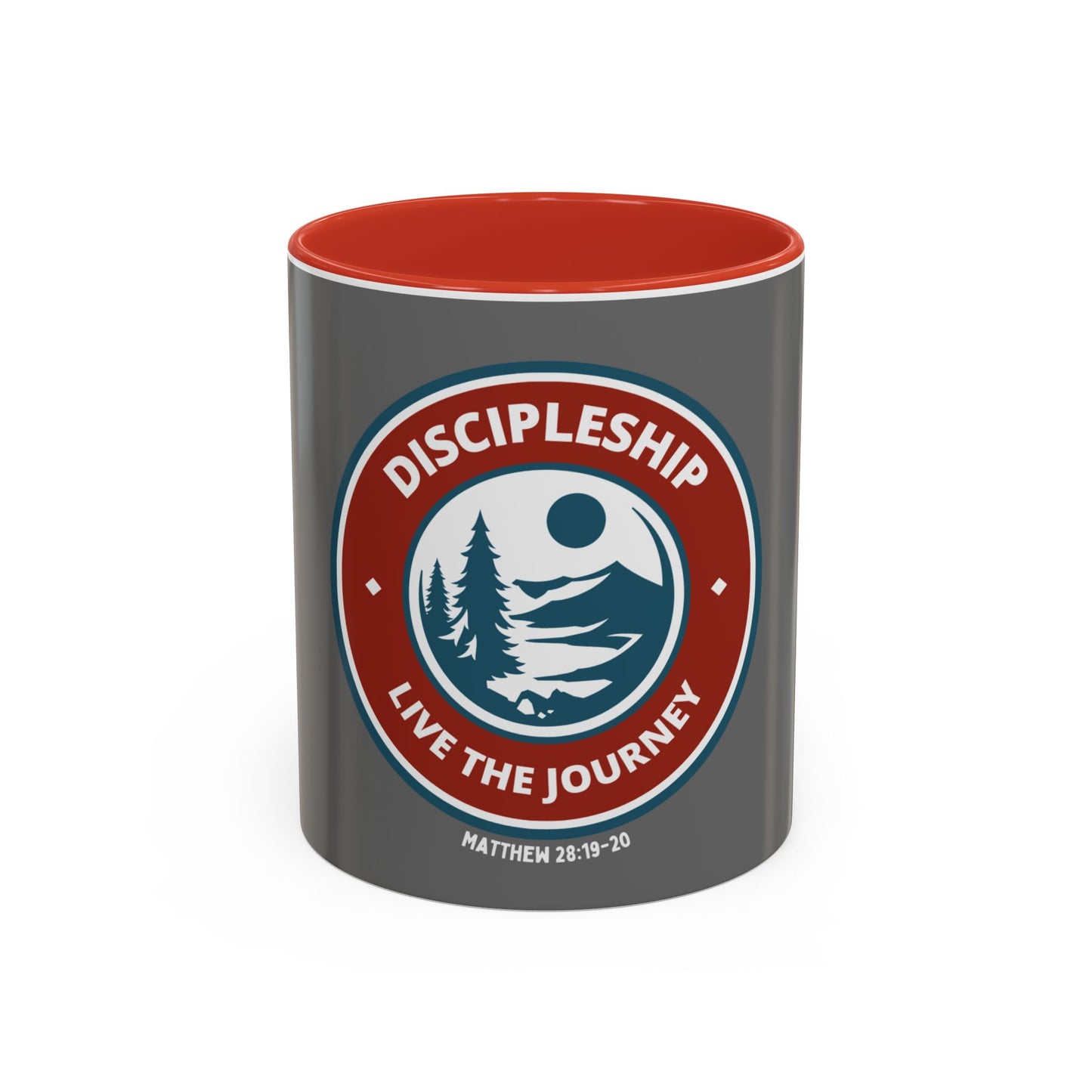 Discipleship: Live the Journey  11oz Accent Coffee Mug