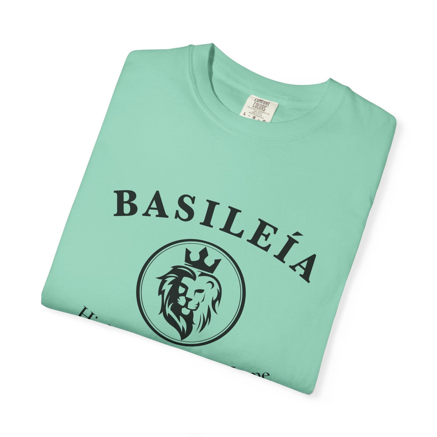 Basileía Crowned Lion Tee