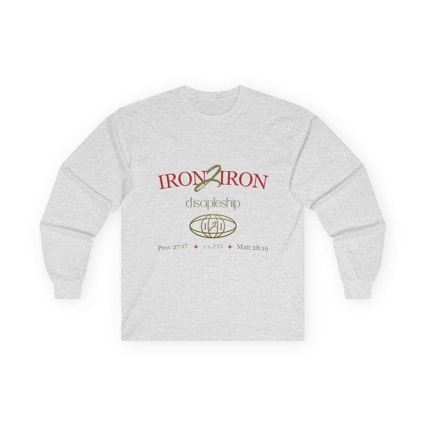 Iron2Iron Discipleship Ultra Cotton Long Sleeve Tee