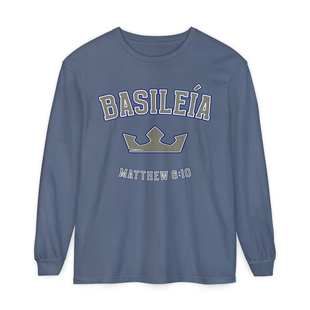 Basileía Crown Mark Long Sleeve Tee