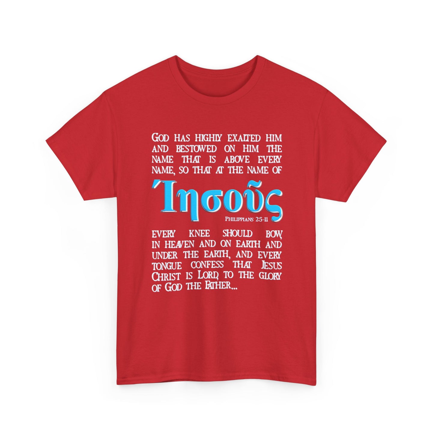 Jesus Name (ee-ay-soos') Tshirt