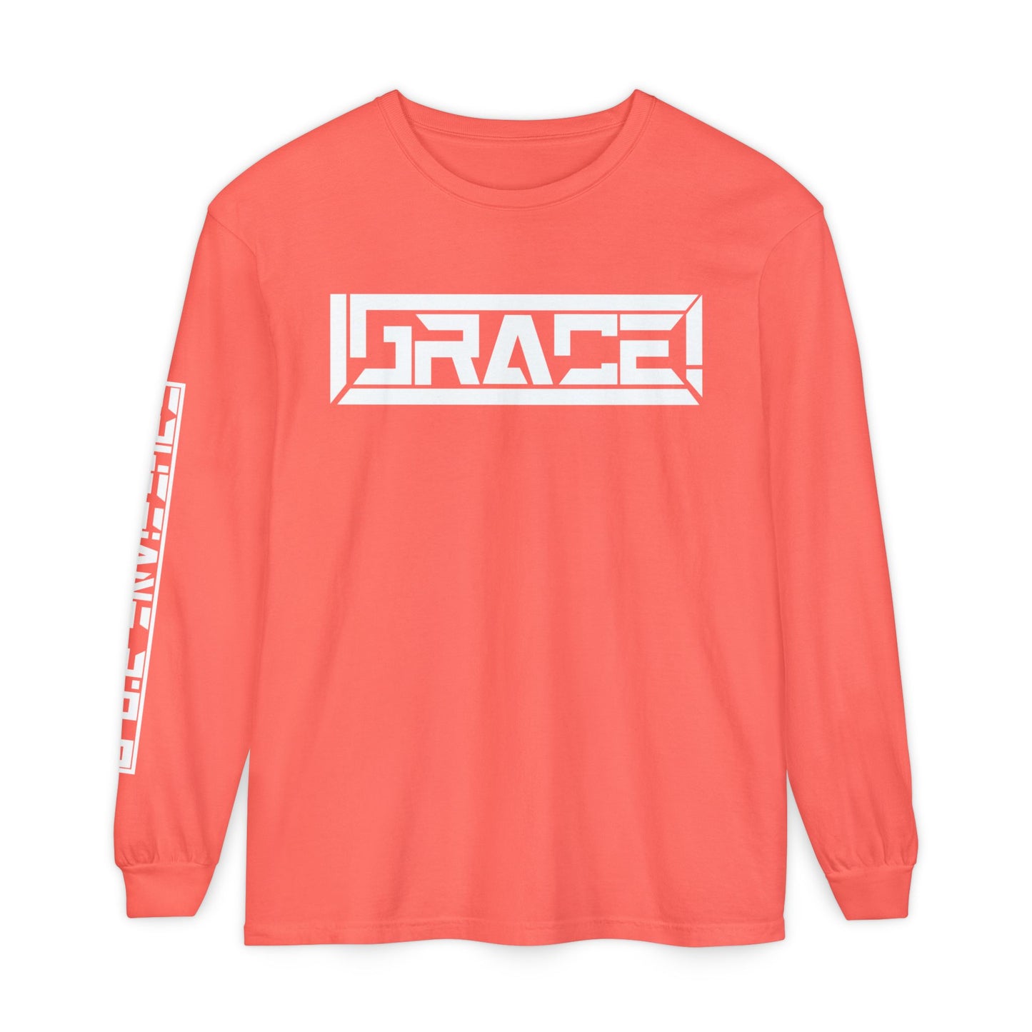 Grace (Ephesians 2:8-9) Garment-dyed Long Sleeve Tee
